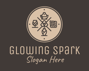 Hipster Fine Dining Restaurant logo design