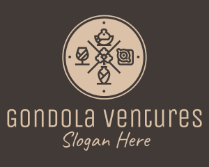 Hipster Fine Dining Restaurant logo design