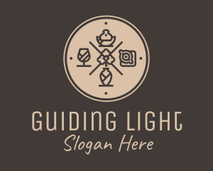 Hipster Fine Dining Restaurant logo design