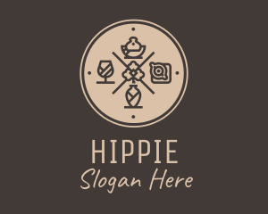 Hipster Fine Dining Restaurant logo design