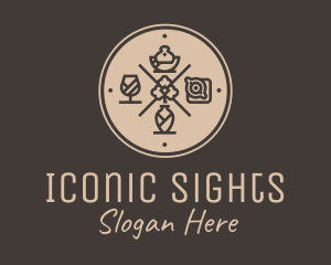 Hipster Fine Dining Restaurant logo design