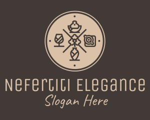 Hipster Fine Dining Restaurant logo design