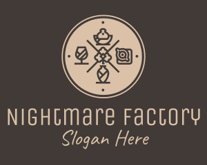 Hipster Fine Dining Restaurant logo design