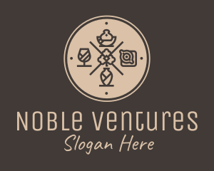 Hipster Fine Dining Restaurant logo design