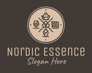 Hipster Fine Dining Restaurant logo design