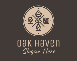 Hipster Fine Dining Restaurant logo design