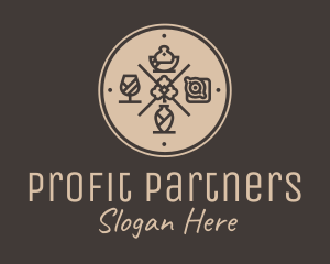 Hipster Fine Dining Restaurant logo design