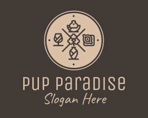 Hipster Fine Dining Restaurant logo design