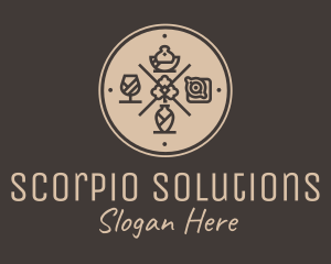 Hipster Fine Dining Restaurant logo design