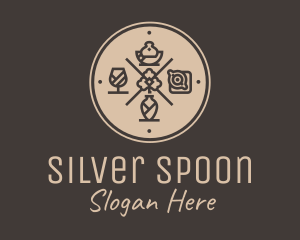 Hipster Fine Dining Restaurant logo design