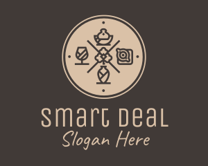 Hipster Fine Dining Restaurant logo design