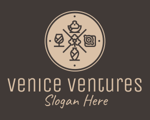 Hipster Fine Dining Restaurant logo design