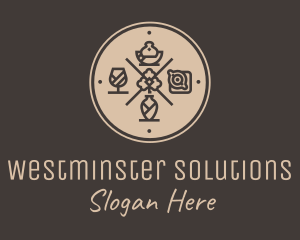 Hipster Fine Dining Restaurant logo design