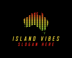 Reggae - Radio DJ Australia logo design
