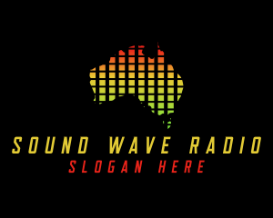 Radio Station - Radio DJ Australia logo design