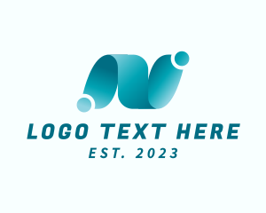 Modern - Business Modern Brand Letter N logo design