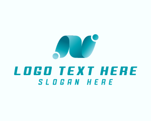 Multimedia - Professional Brand Letter N logo design