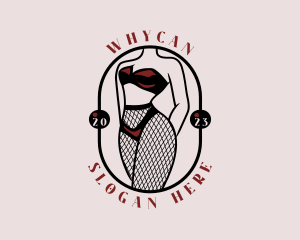 Sexy Lingerie Lady Logo