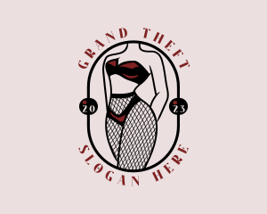 Sexy - Sexy Lingerie Lady logo design