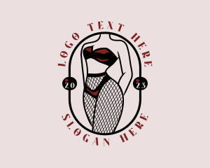 Company - Sexy Lingerie Lady logo design