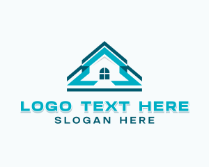 Roof - House Roof Maintenance Repair logo design