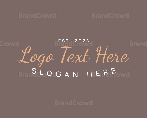 Feminine Boutique Company Logo BrandCrowd Logo Maker