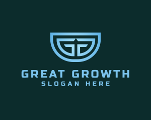 Generic Business Letter GG logo design