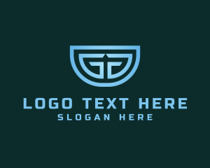 Monogram - Generic Business Letter GG logo design