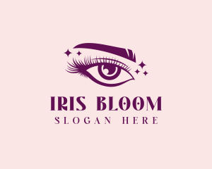 Iris - Eyelash Fashion Beautician logo design