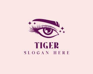 Eye - Eyelash Fashion Beautician logo design