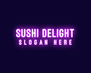 Bright Neon Bar logo design