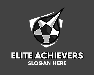 Award - Soccer Star Shield logo design