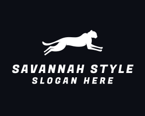 Savannah - Fast Wildlife Puma logo design