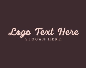 Artist - Generic Boutique Wordmark logo design