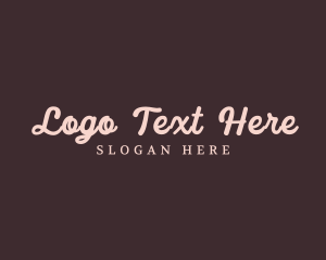 Generic Boutique Wordmark Logo