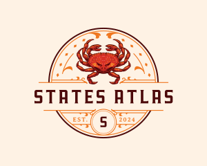 Dungeness Crab Seafood logo design