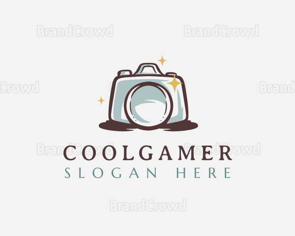 Camera Lens Photography Logo