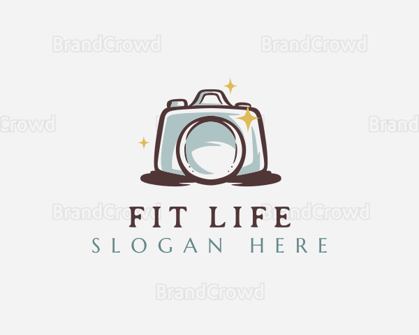 Camera Lens Photography Logo