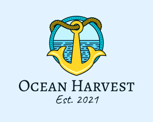 Ocean Anchor Sailing  logo design