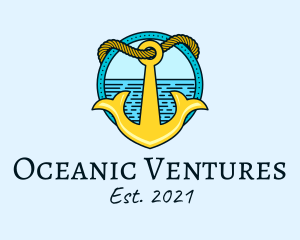 Ocean Anchor Sailing  logo design