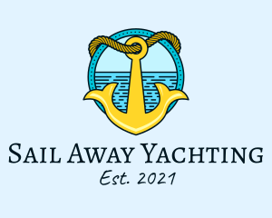 Ocean Anchor Sailing  logo design