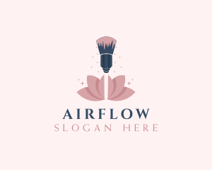 Makeup Brush Cosmetics logo design