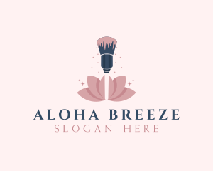 Makeup Brush Cosmetics logo design