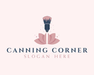 Makeup Brush Cosmetics logo design