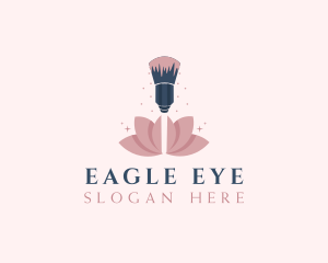 Makeup Brush Cosmetics logo design