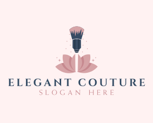 Makeup Brush Cosmetics logo design