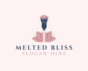 Makeup Brush Cosmetics logo design