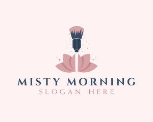 Makeup Brush Cosmetics logo design