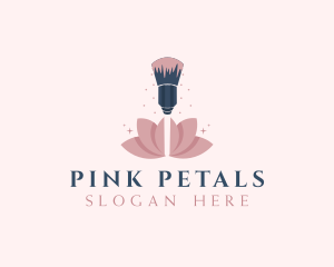 Makeup Brush Cosmetics logo design