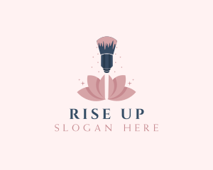 Makeup Brush Cosmetics logo design